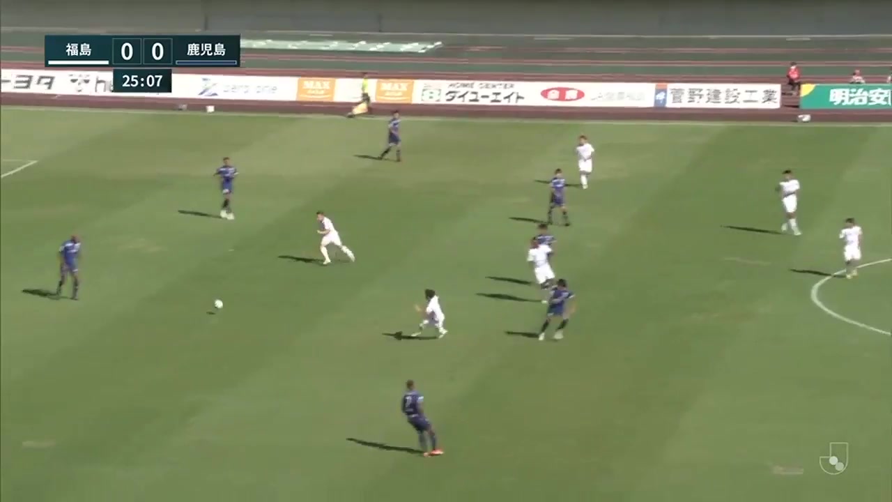 JPN D3 Fukushima United FC Vs Kagoshima United 25 phút Vào, ghi bàn 0:1