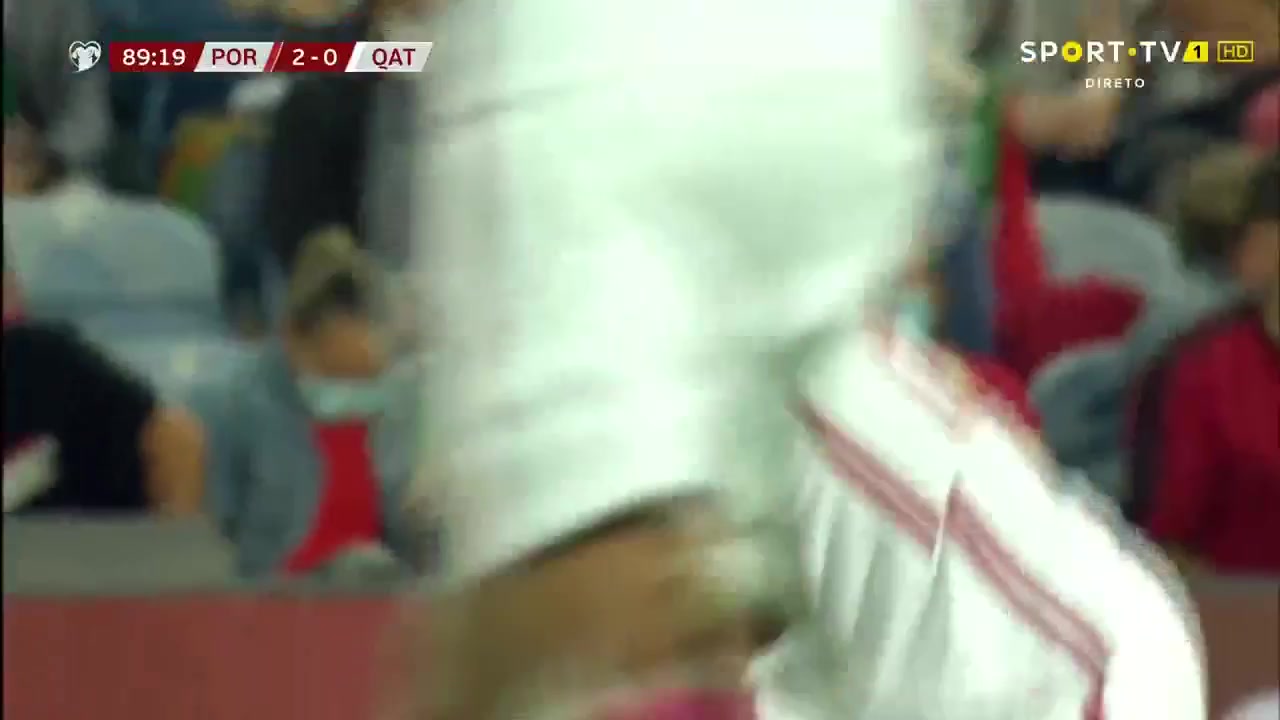 INT FRL Portugal Vs Qatar  Goal in 90 min, Score 3:0