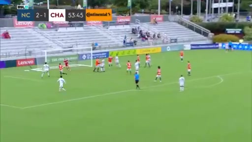 APSL North Carolina Vs Chattanooga Red Wolves 53 phút Vào, ghi bàn 2:2