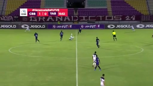 VEN D1 Carabobo FC Vs Yaracuyanos 14 ทำประตู  ประตู, ทำคะแนน 1:0