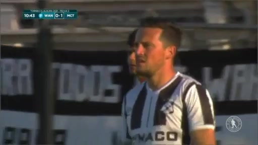 URU D1 Wanderers FC Vs Torque  Goal in 10 min, Score 0:1