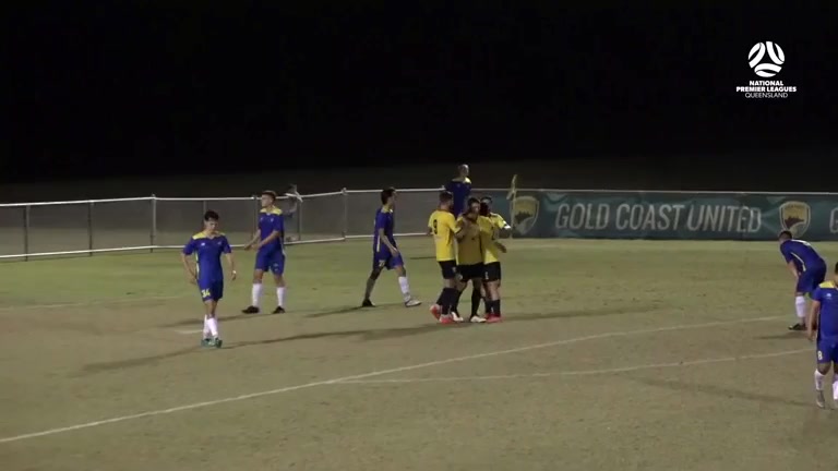 AUS QSL Gold Coast United Vs Brisbane Strikers 72 phút Vào, ghi bàn 2:1