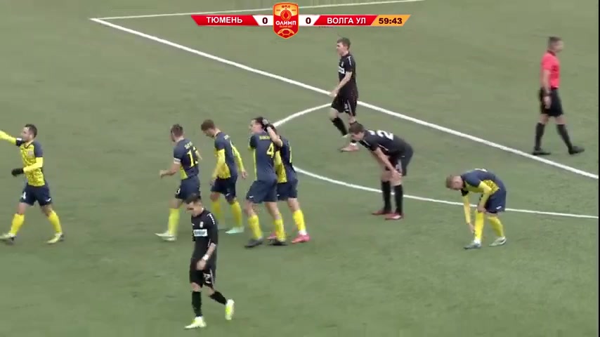 RUS D2 Tyumen Vs Volga Ulyanovsk 61 phút Vào, ghi bàn 0:1