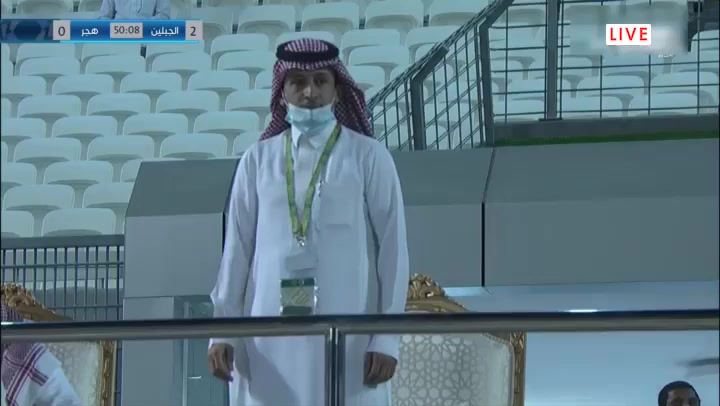 KSA D1 Al-Jabalain Vs Hajer  Goal in 50 min, Score 2:0