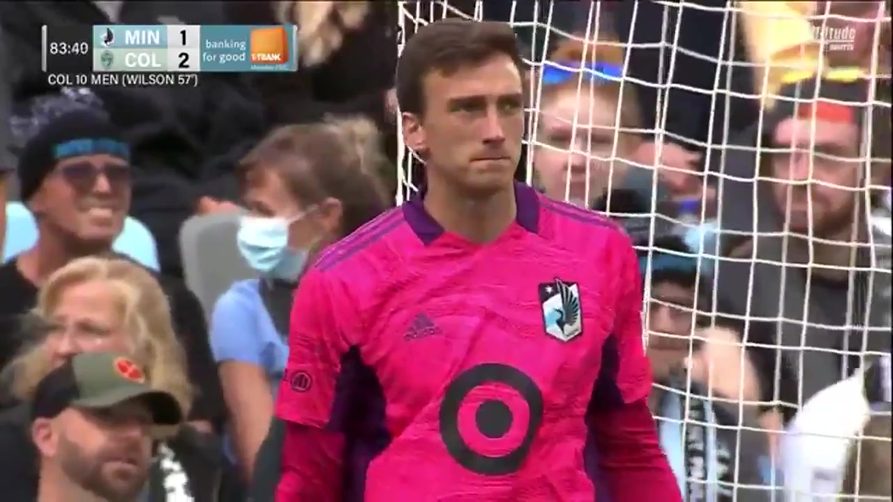 MLS Minnesota United FC Vs Colorado Rapids 83 ทำประตู Michael Barrios ประตู, ทำคะแนน 1:2