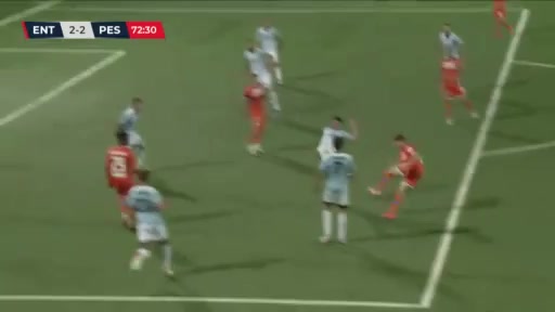 ITA C1 ACD Virtus Entella Vs Pescara Pompetti Goal in 72 min, Score 2:2