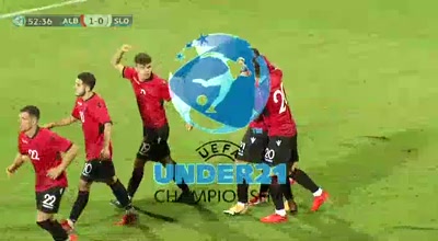 歐青U21外 阿爾巴尼亞U21 Vs 斯洛文尼亞U21 52分Karrica進球,比分1:0