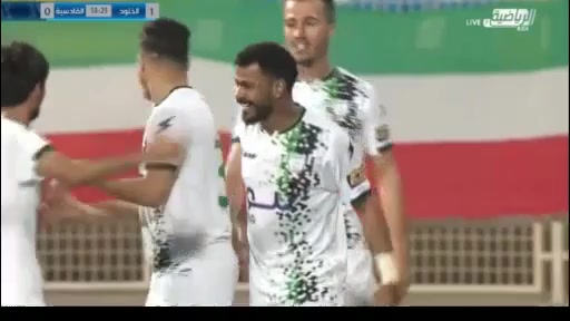 KSA D1 Al Kholood Vs Al-Qadasiya  Goal in 13 min, Score 1:0