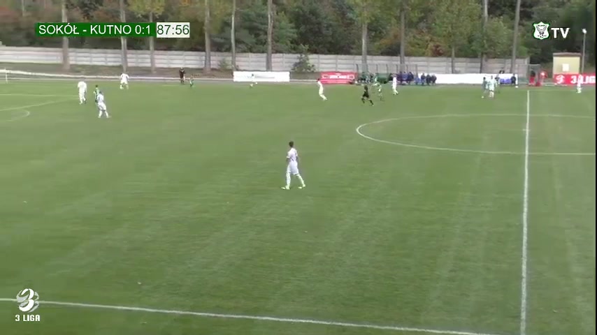 IV liga Sokol Aleksandrow Lodzki Vs KS Kutno Goral M. Goal in 88 min, Score 1:1