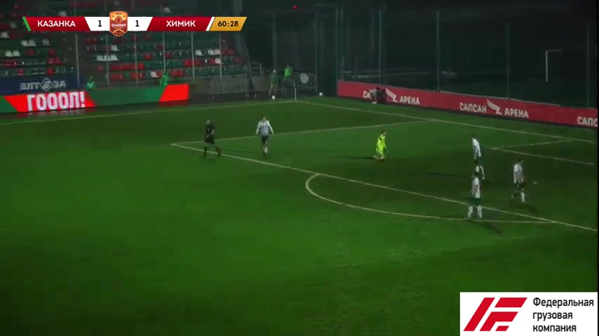 RUS D2 Kazanka Moscow Vs Khimik Dzerzhinsk Zaretskiy Goal in 60 min, Score 2:1