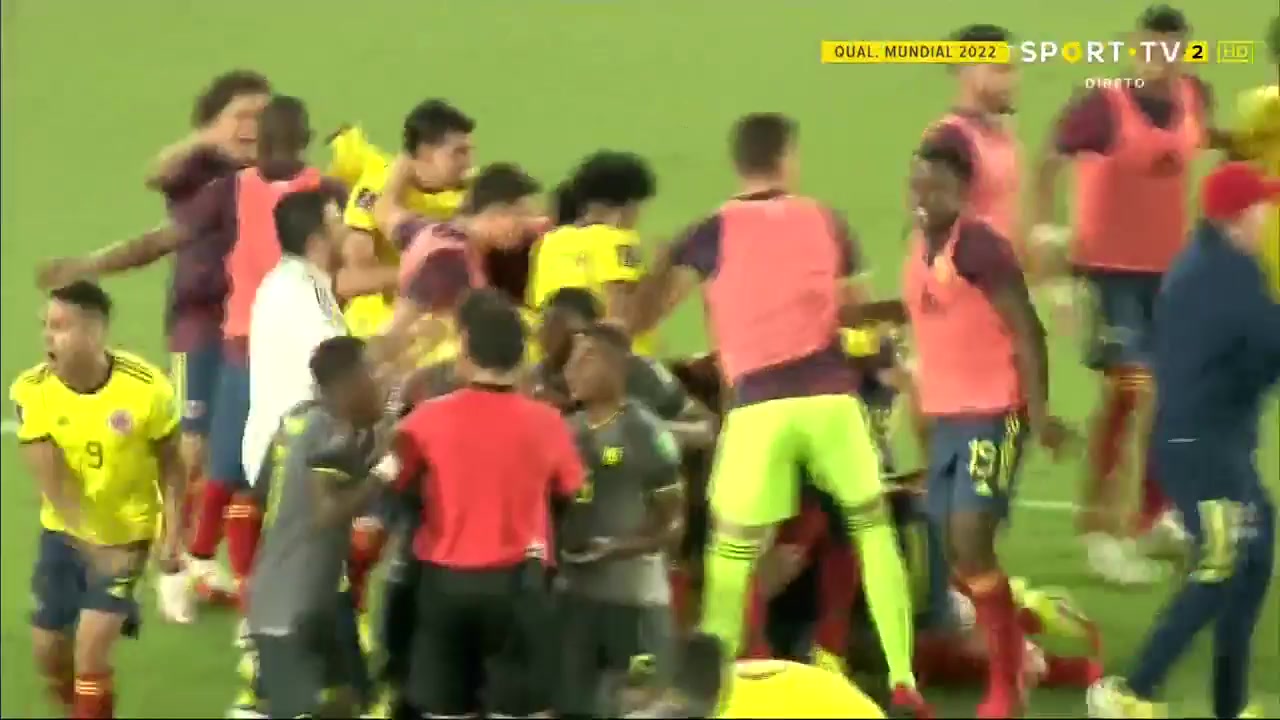 WCPSA Colombia Vs Ecuador  Goal in 100 min, Score 1:0