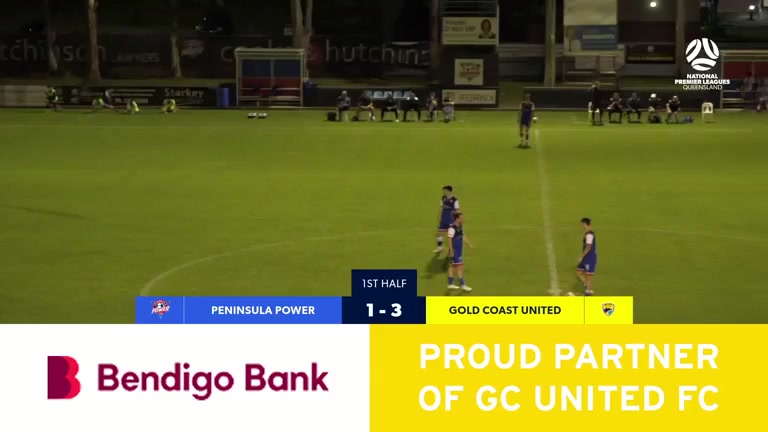 1068 Peninsula Power Vs Gold Coast United 37 skor gol , skor 1:3