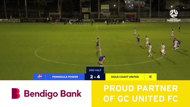 1068 Peninsula Power Vs Gold Coast United 54 skor gol , skor 2:4