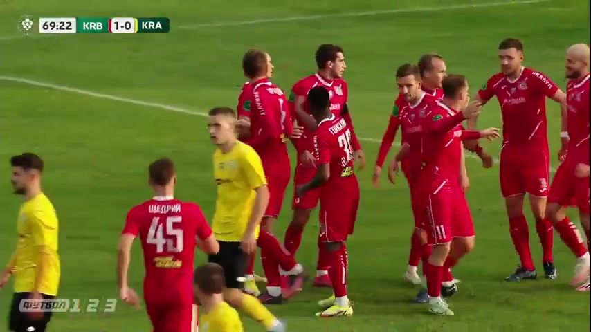 UKR D2 Kryvbas Vs FK Avanhard Kramatorsk Prykhodko Goal in 70 min, Score 1:0