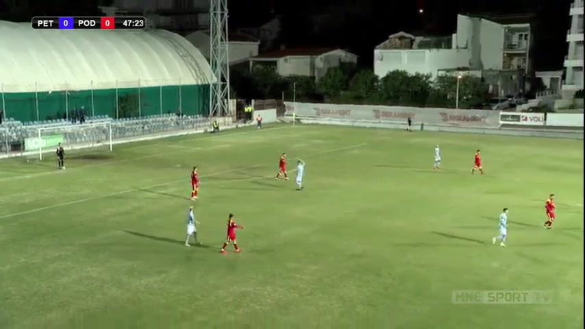 MNE D1 OFK Petrovac Vs FK Podgorica 49 ทำประตู  ประตู, ทำคะแนน 0:1