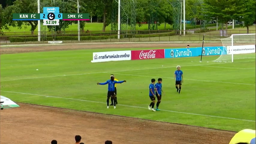 THA L3 Singha GB Kanchanaburi Vs Samut Songkhram FC  Goal in 53 min, Score 2:0