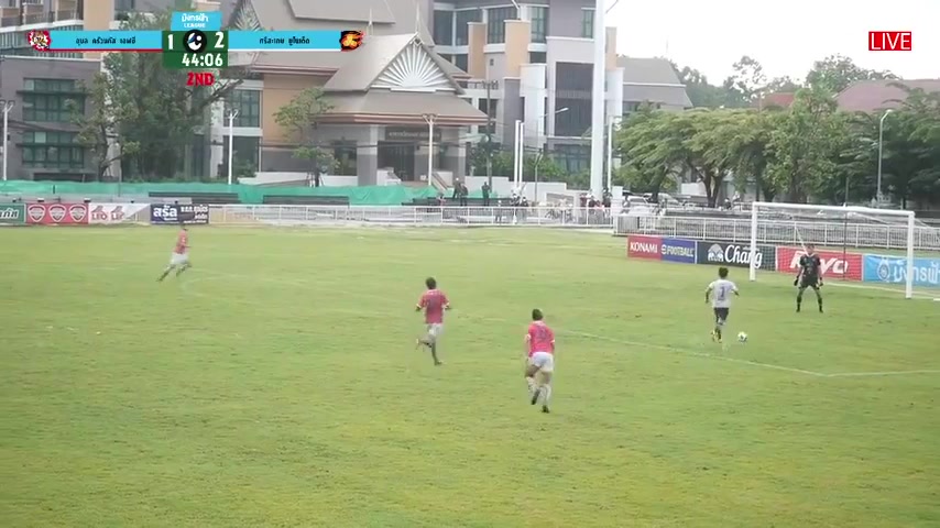 THA L3 Ubon Krua Napas FC Vs Sisaket United  Goal in 89 min, Score 1:3