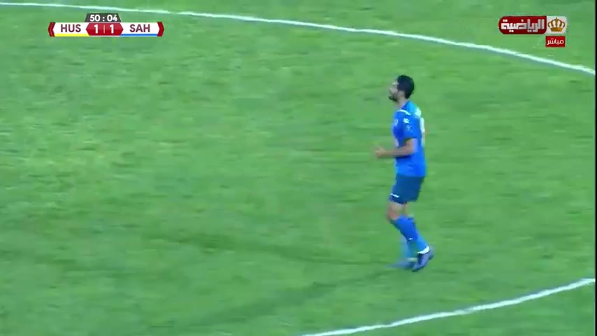 JOR D1 Al Hussein Irbid Vs Sahab SC  Goal in 51 min, Score 1:1