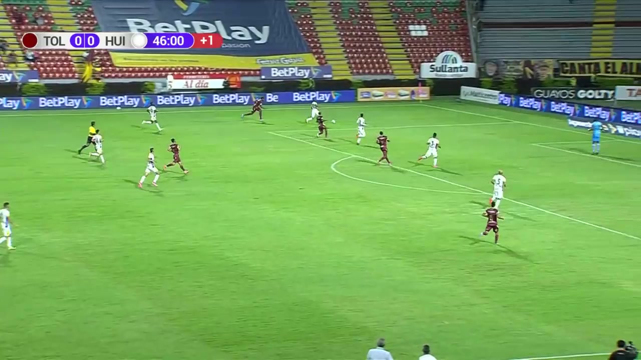 COL D1 Deportes Tolima Vs Atletico Huila 44 phút Vào, ghi bàn 0:1