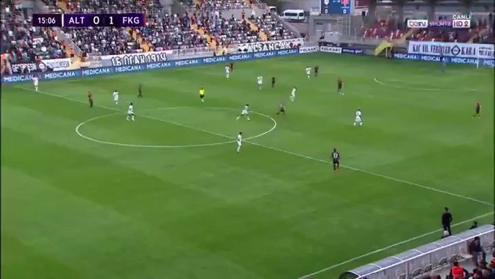 TUR D1 Altay Spor Kulubu Vs Karagumruk Yann Karamoh Goal in 14 min, Score 0:1