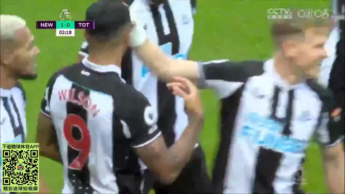 EPL Newcastle United Vs Tottenham Hotspur 1 ทำประตู Callum Wilson ประตู, ทำคะแนน 1:0