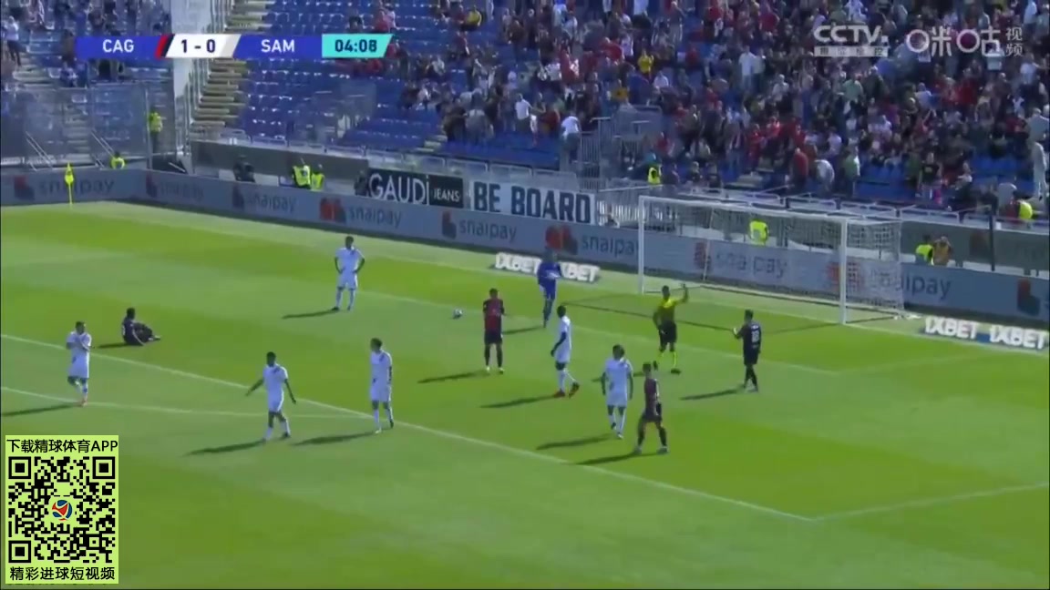 Serie A Cagliari Vs Sampdoria 3 phút Joao Pedro Geraldino dos Santos GalvaoVào, ghi bàn 1:0