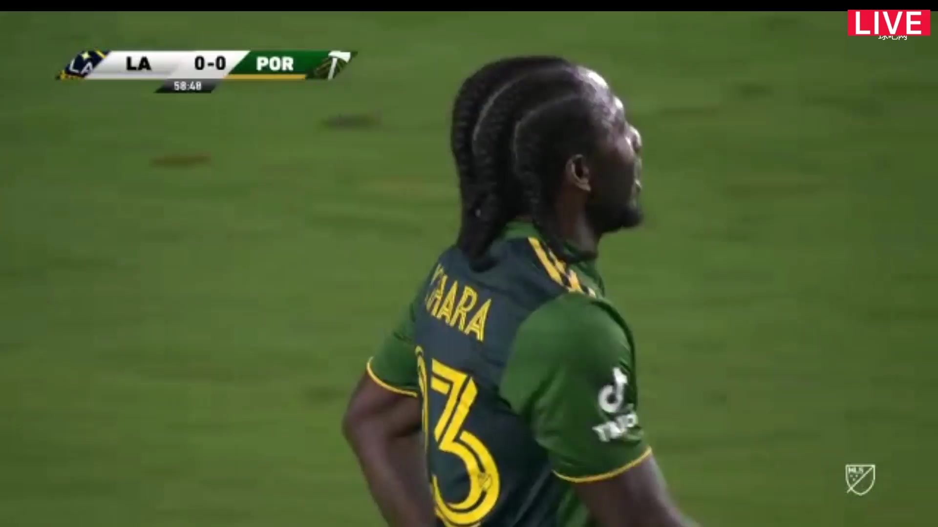 MLS Los Angeles Galaxy Vs Portland Timbers 59 ทำประตู  ประตู, ทำคะแนน 0:1