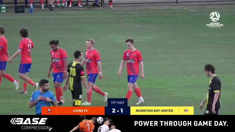 1068 Queensland Lions SC Vs Moreton Bay United 40 skor gol , skor 2:1