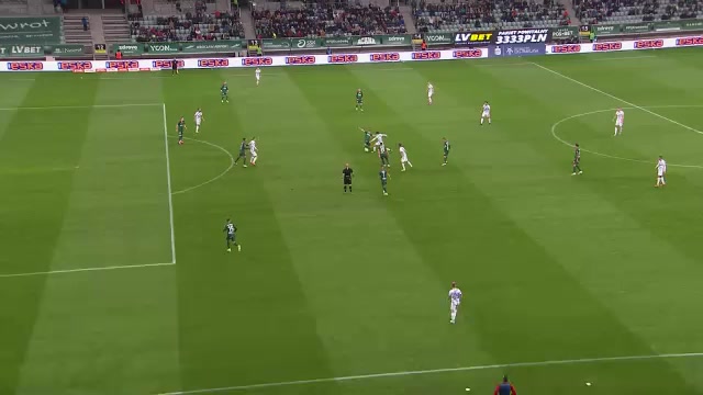 6 Slask Wroclaw Vs Rakow Czestochowa 63 skor gol Vladislavs Gutkovskis, skor 0:1