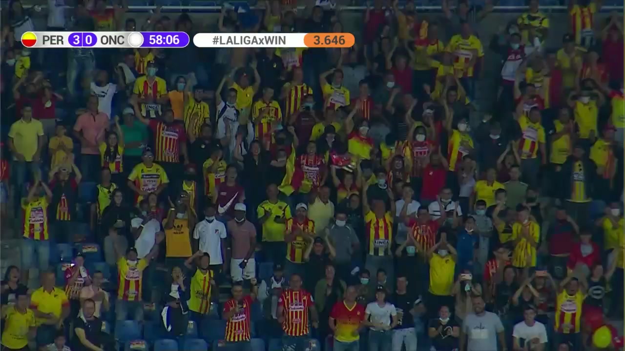 COL D1 Deportivo Pereira Vs Deportiva Once Caldas 58 phút Vào, ghi bàn 3:0