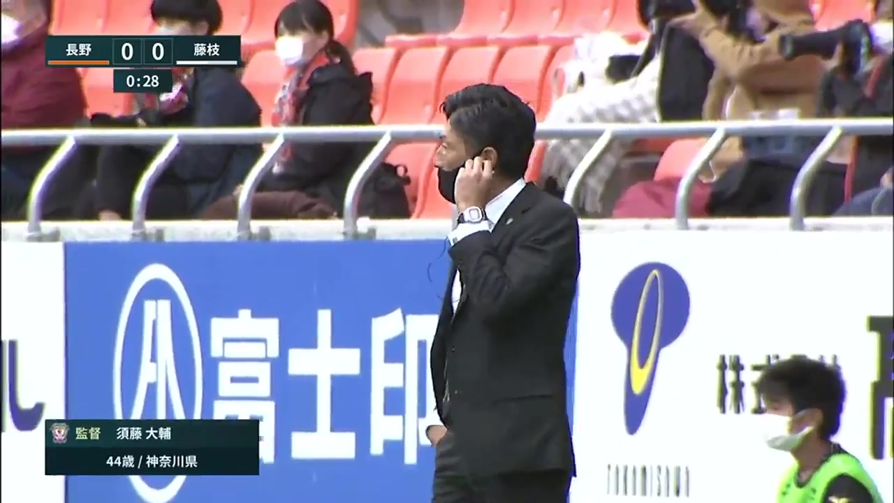 JPN D3 AC Nagano Parceiro Vs Fujieda MYFC Oshitani Goal in 1 min, Score 1:0