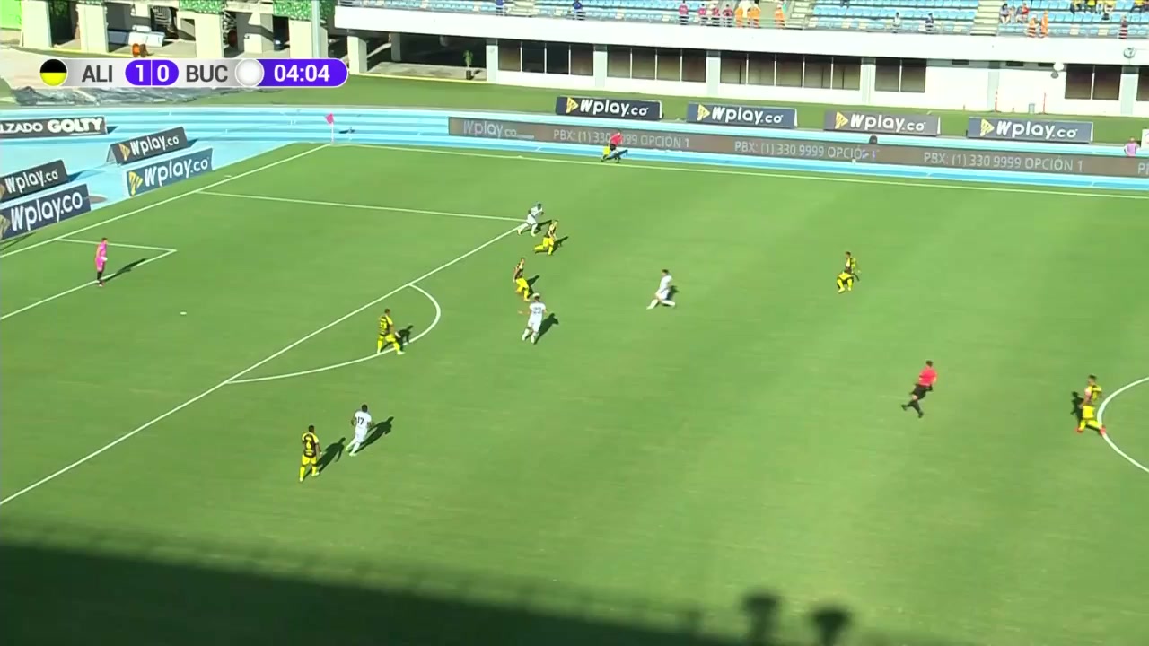 COL D1 Alianza Petrolera Vs Atletico Bucaramanga 3 phút Pablo Sebastian BuenoVào, ghi bàn 1:0