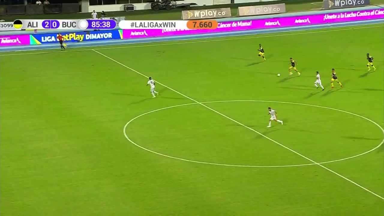 COL D1 Alianza Petrolera Vs Atletico Bucaramanga 85 phút Pablo Sebastian BuenoVào, ghi bàn 2:0