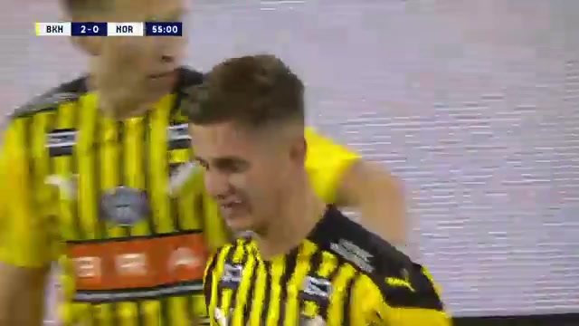 SWE D1 Hacken Vs IFK Norrkoping FK Leo Bengtsson Goal in 54 min, Score 2:0