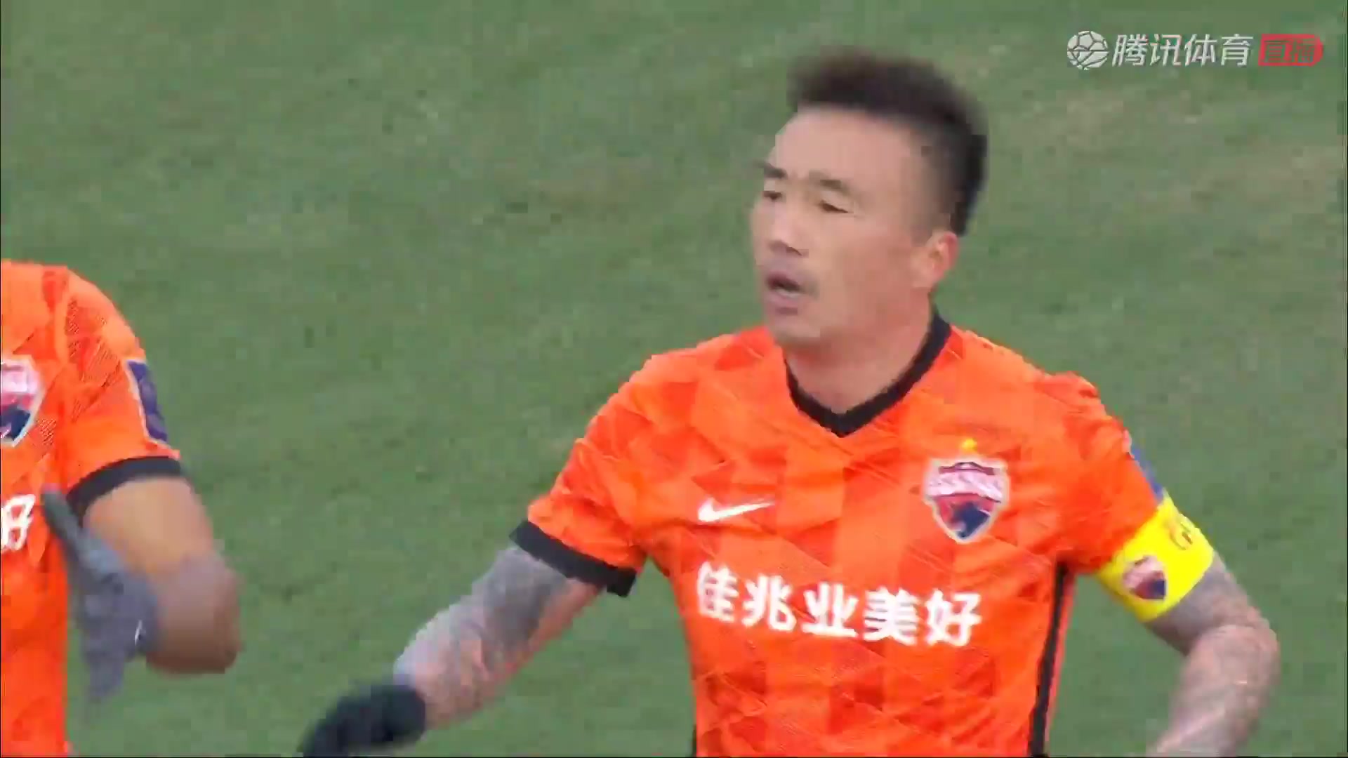 CFC Cangzhou Mighty Lions Vs Shenzhen FC Wang Yongpo Goal in 18 min, Score 0:1