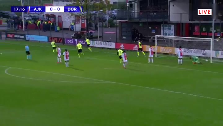 1327 Ajax U19 Vs Borussia Dortmund U19 16 skor gol , skor 0:1