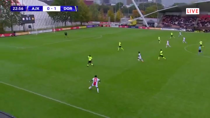 1327 Ajax U19 Vs Borussia Dortmund U19 22 skor gol , skor 1:1