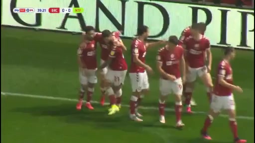 ENG LCH Bristol City Vs Nottingham Forest 38 ทำประตู Alex Scott ประตู, ทำคะแนน 1:0