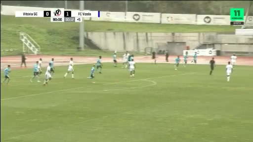 Por U23 Vitoria Guimaraes U23 Vs Vizela U23  Goal in 91 min, Score 1:1