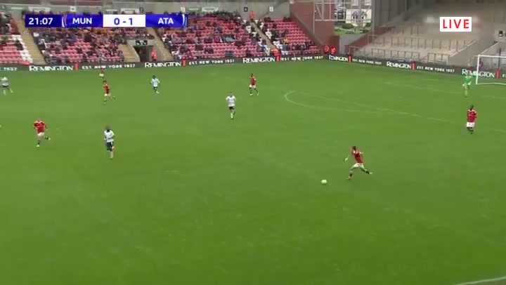 UEFA YL U19 Manchester United U19 Vs Atalanta U19 Iqbal Z. Goal in 21 min, Score 1:1