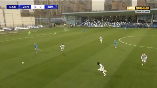 1327 Zenit St.Petersburg U19 Vs Juventus U20 1 skor gol , skor 0:1