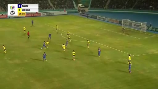 AFC Cup Nasaf Qarshi Vs LeeMan Norchaev Goal in 24 min, Score 2:0