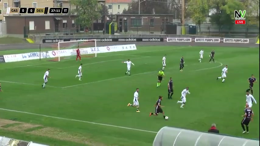 ITA S4 USD Castellanzese Vs Desenzano Calvina 27 phút Vào, ghi bàn 0:1