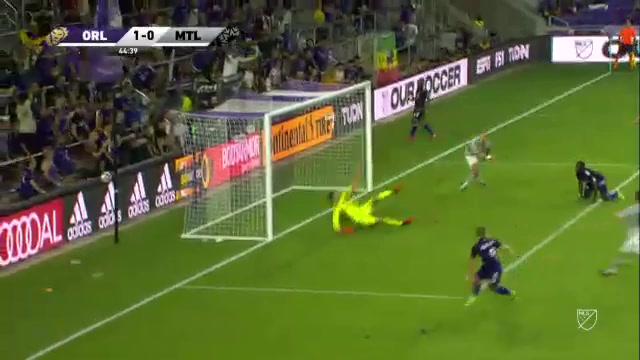 MLS Orlando City Vs Montreal Impact 44 ทำประตู Chris Mueller ประตู, ทำคะแนน 1:0