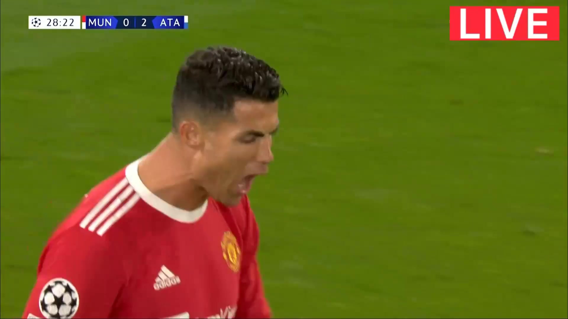 UEFA CL Manchester United Vs Atalanta 28 phút Merih DemiralVào, ghi bàn 0:2