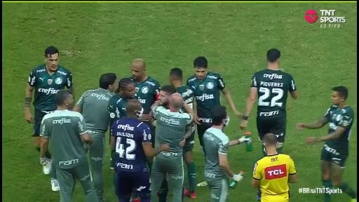 4 Ceara Vs Palmeiras 45+ skor gol Jose Rafael Vivian, skor 0:1