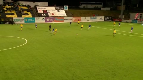 NOR AL Raufoss Vs Stjordals Blink 42 ทำประตู Markus Seehusen Karlsbakk ประตู, ทำคะแนน 2:0