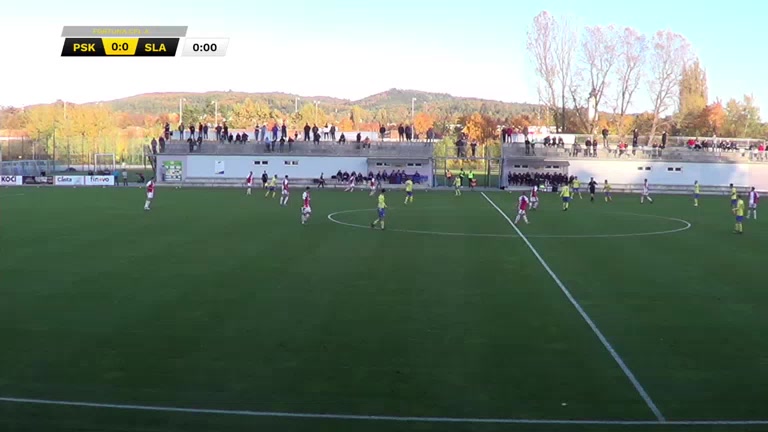 CZE CFL FC Pisek Vs Slavia Prague B 10 phút Vào, ghi bàn 0:1