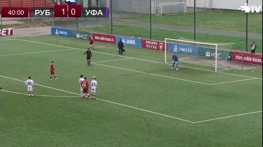 RUS YthC Rubin Kazan (R) Vs Ufa Youth 40 ทำประตู  ประตู, ทำคะแนน 2:0