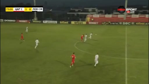 BUL D1 Tsarsko Selo Vs Lokomotiv Sofia Lucas Dias do Nascimento Serafim Goal in 74 min, Score 2:0